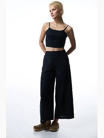 Top in lino luna donna penti