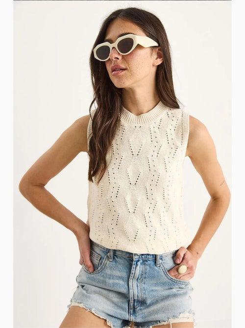 Top in maglia collo alto lucci - Kiabi Top in maglia collo alto lucci - Kiabi