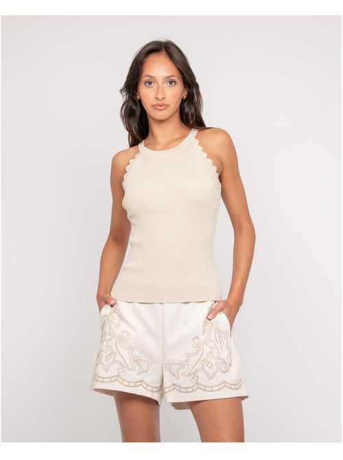 Top in maglia lurex FARMINI - Kiabi