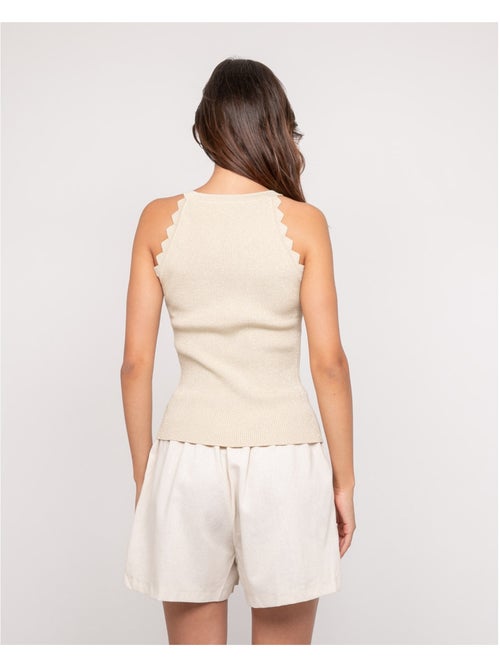 Top in maglia lurex FARMINI - Kiabi