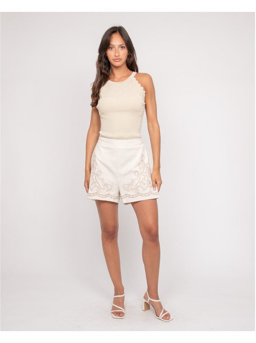 Top in maglia lurex FARMINI - Kiabi