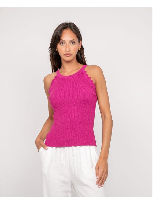 Top in maglia lurex FARMINI - Kiabi