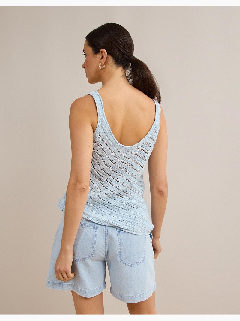 Top in maglia, MO Fashion Blu - Kiabi