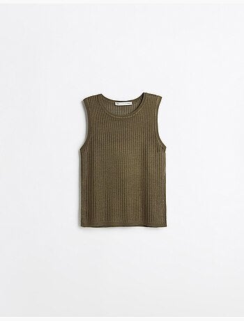 Top in maglia rustica, MO Fashion