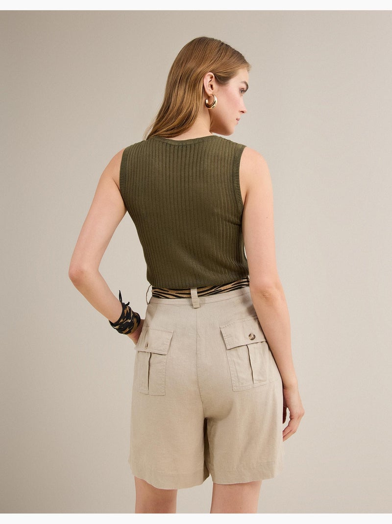 Top in maglia rustica, MO Fashion Verde - Kiabi