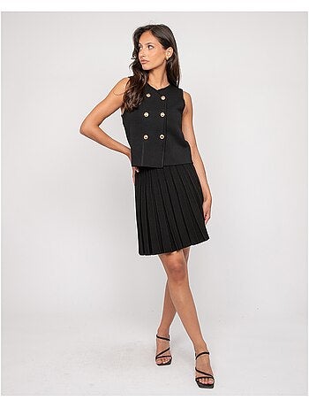 Top in maglia senza maniche FUTESS