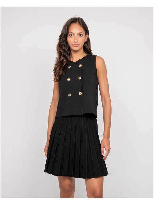 Top in maglia senza maniche FUTESS - Kiabi