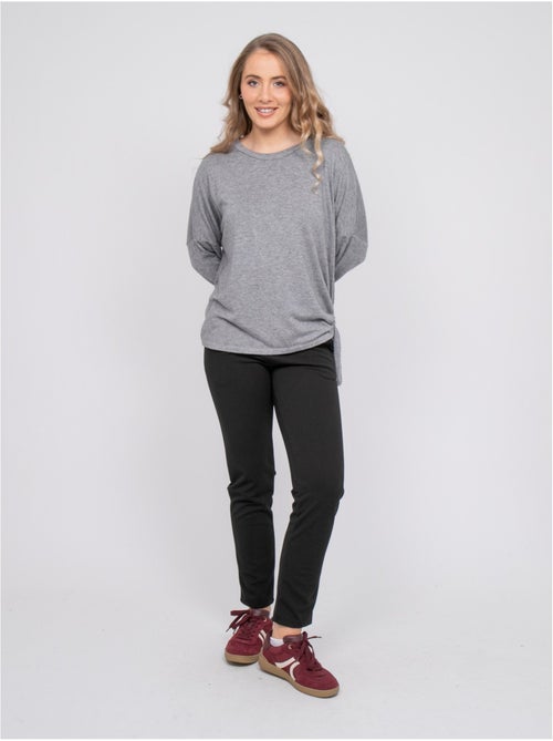 Top in maglia sottile con laccio da annodare fenella - Kiabi