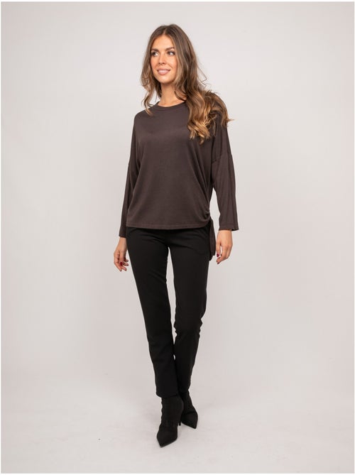 Top in maglia sottile con laccio da annodare fenella - Kiabi