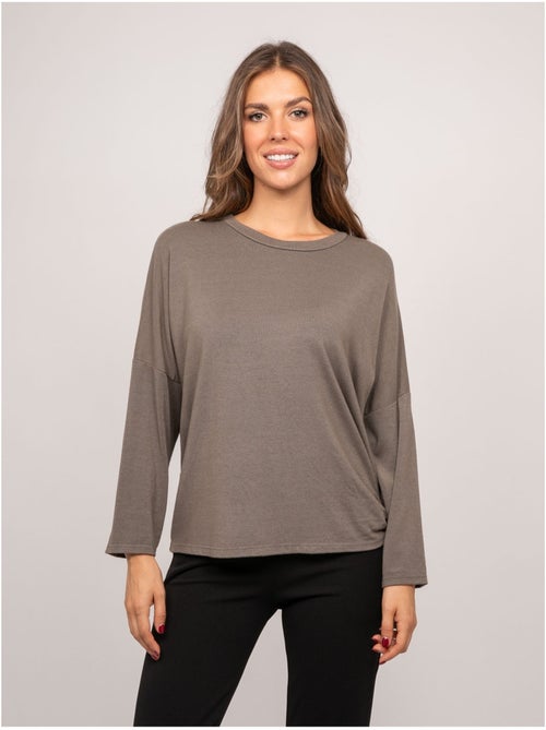 Top in maglia sottile con laccio da annodare fenella - Kiabi