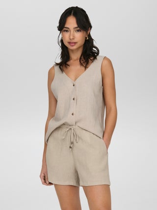 Top in misto lino 'JDY'