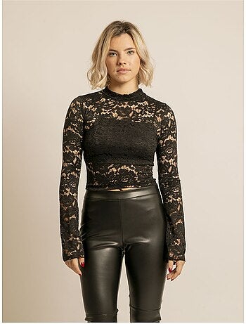 Top in pizzo FLAMENIE