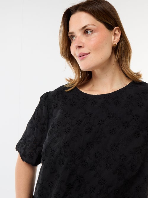 Top in pizzo sangallo - Kiabi
