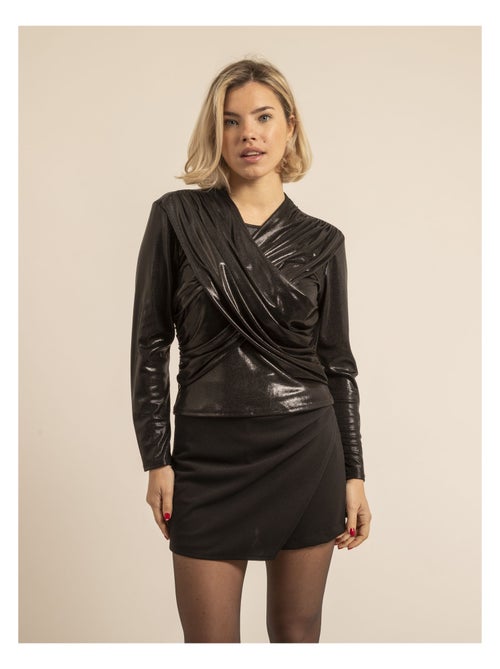 Top incrociato maniche lunghe FRIDALIA - Kiabi
