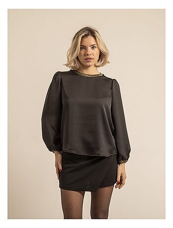 Top iridescente FAKIRA
