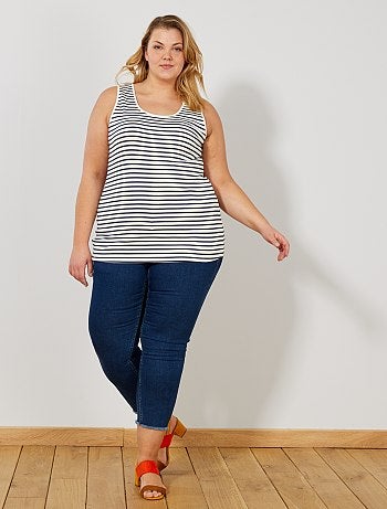 Top jersey collo a U - Kiabi