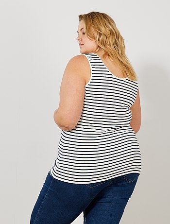 Top jersey collo a U - Kiabi