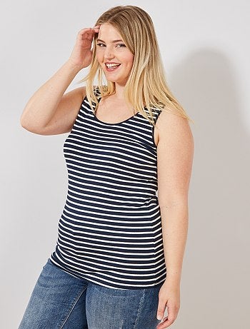 Top jersey collo a U - Kiabi