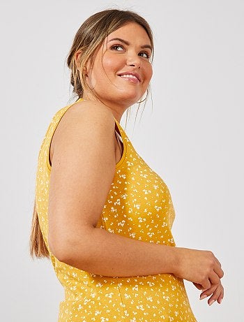 Top jersey collo a U - Kiabi