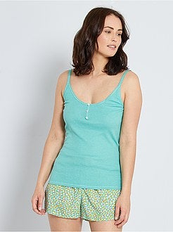 Top maglia a coste - Kiabi