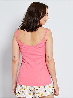 Top maglia a coste - Kiabi