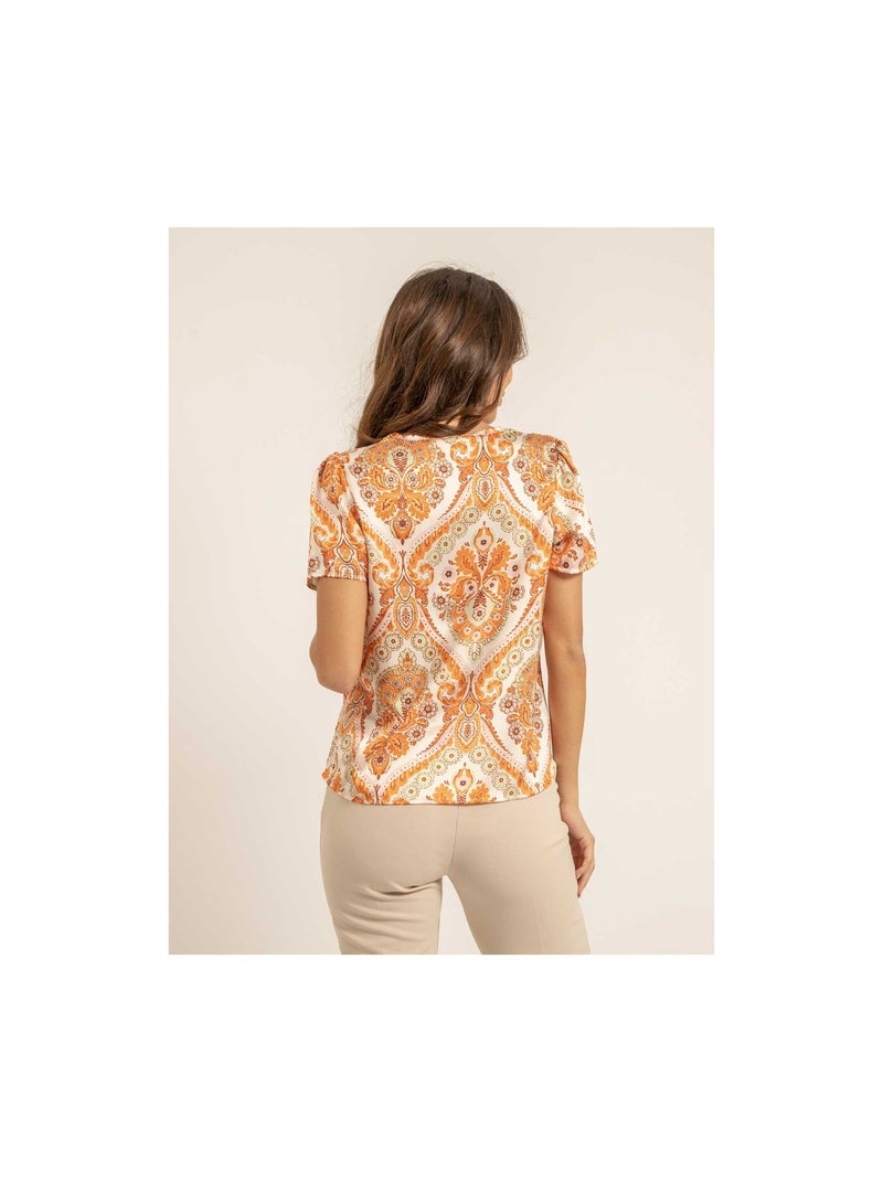 Top motifs FEZINE Arancione - Kiabi