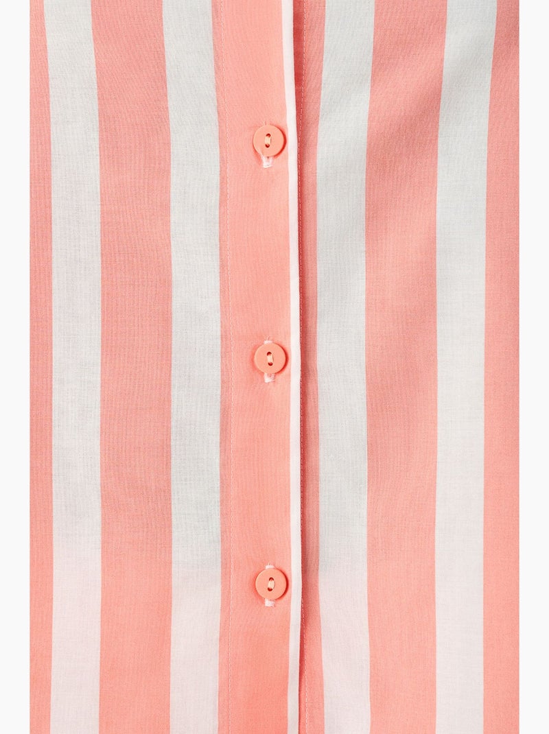 Top pigiama a righe rahat club penti Bianco Arancio - Kiabi