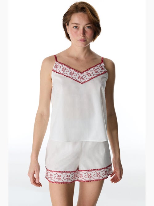 Top pigiama con spalline magnifique penti - Kiabi Top pigiama con spalline magnifique penti - Kiabi