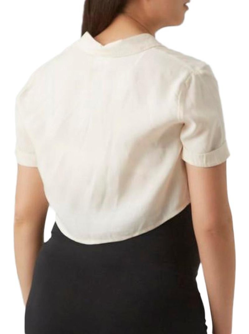 Top Premaman Color da Donna Mamalicious Ecru - Kiabi