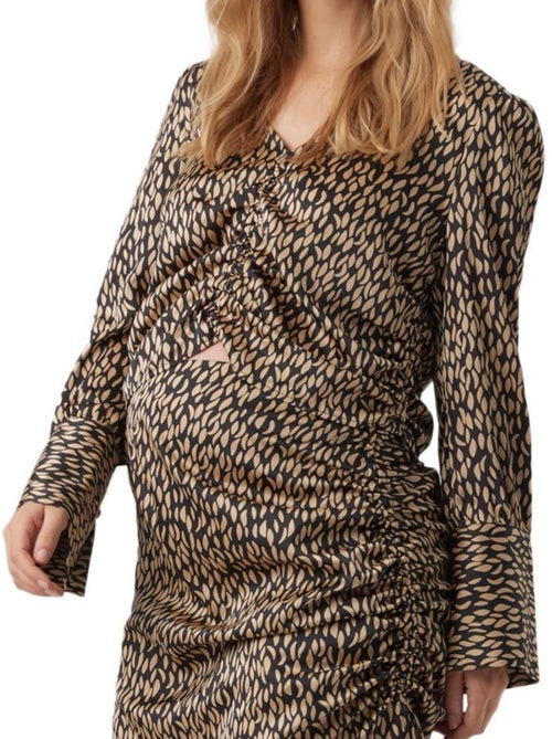 Top Premaman Vero Moda con Arricciature - Kiabi Top Premaman Vero Moda con Arricciature - Kiabi