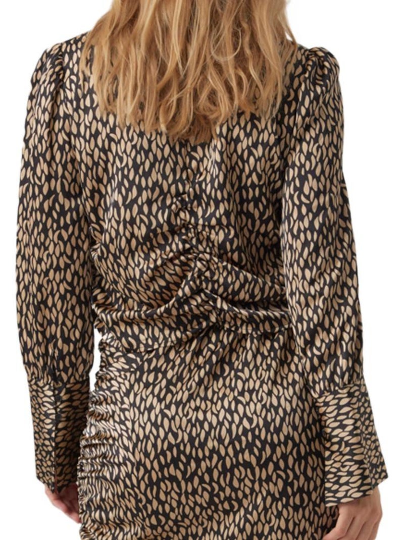 Top Premaman Vero Moda con Arricciature Nero - Kiabi