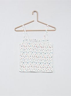 Top punto smock - Kiabi