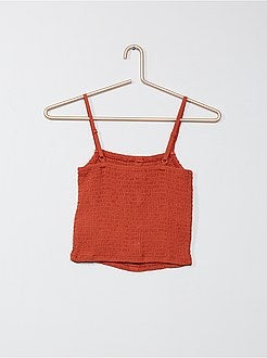 Top punto smock - Kiabi