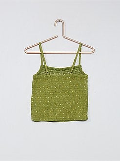 Top punto smock - Kiabi