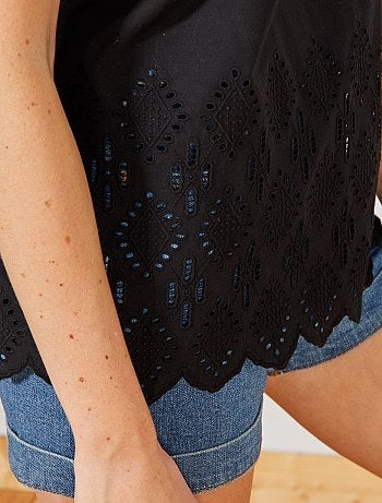 Top ricamo inglese - Kiabi