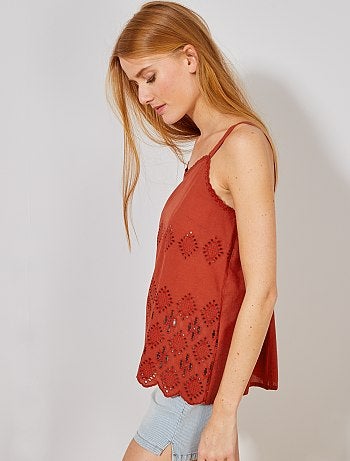 Top ricamo inglese - Kiabi