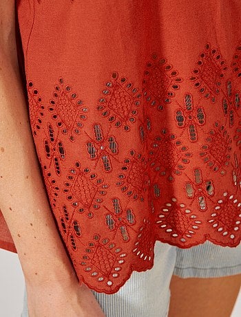 Top ricamo inglese - Kiabi