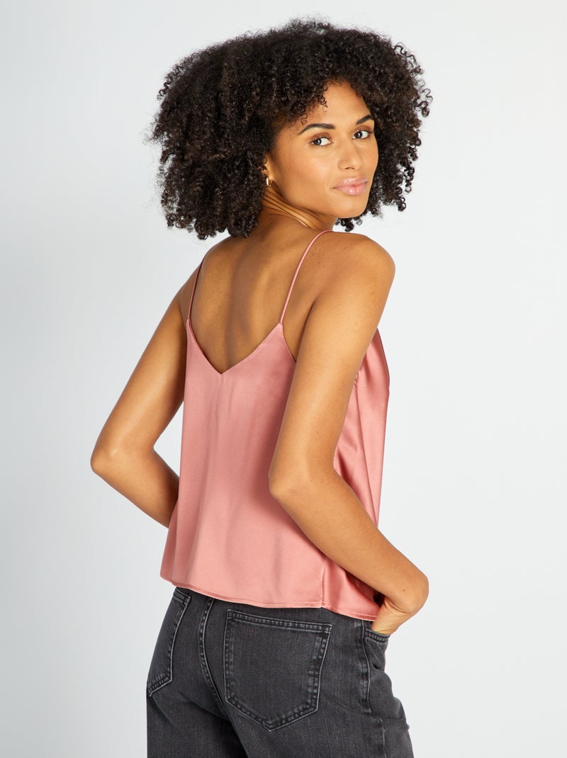 Top satinato ROSA - Kiabi