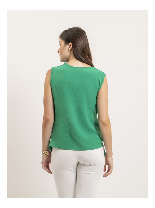 Top senza maniche con nodo FELIZE - Kiabi