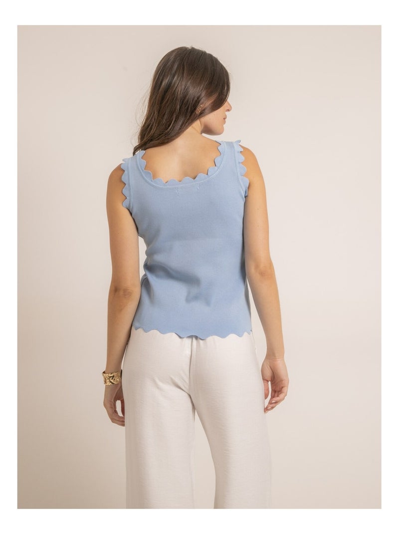 Top senza maniche FATEL Blu - Kiabi