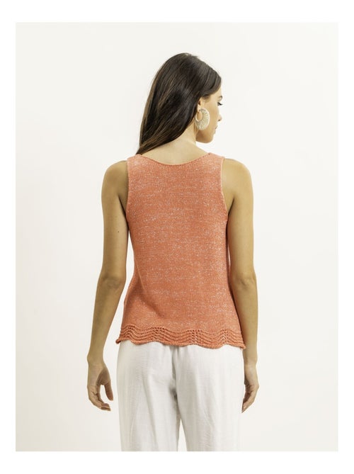 Top senza maniche in maglia lurex KENATRA - Kiabi
