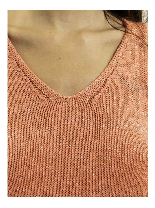 Top senza maniche in maglia lurex KENATRA - Kiabi
