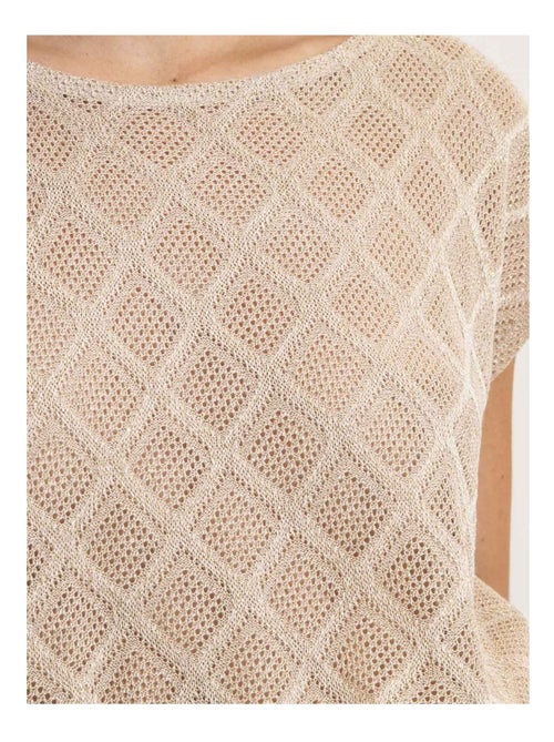Top senza maniche in maglia traforata FEPIRA - Kiabi