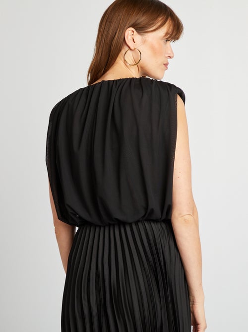 Top senza maniche in voile plissettato - Kiabi