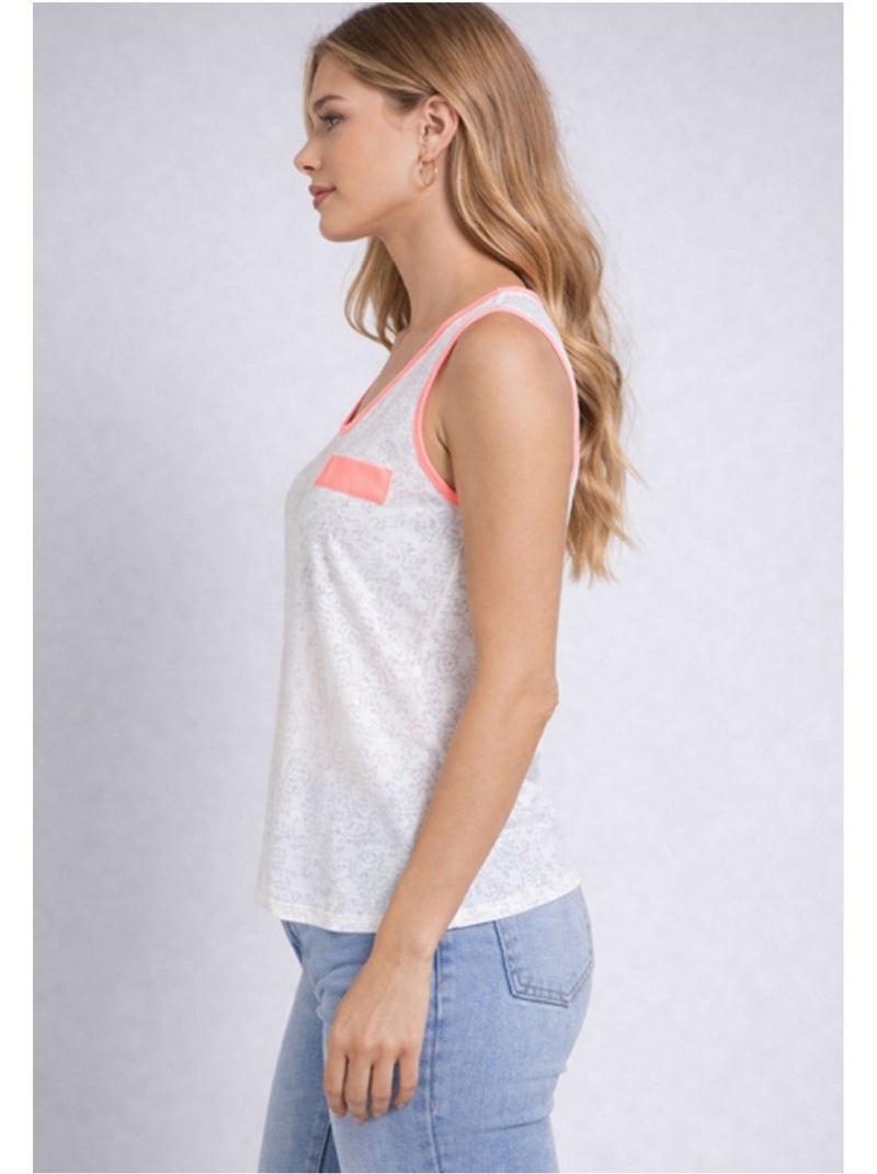 Top senza maniche Kebello Rosa - Kiabi