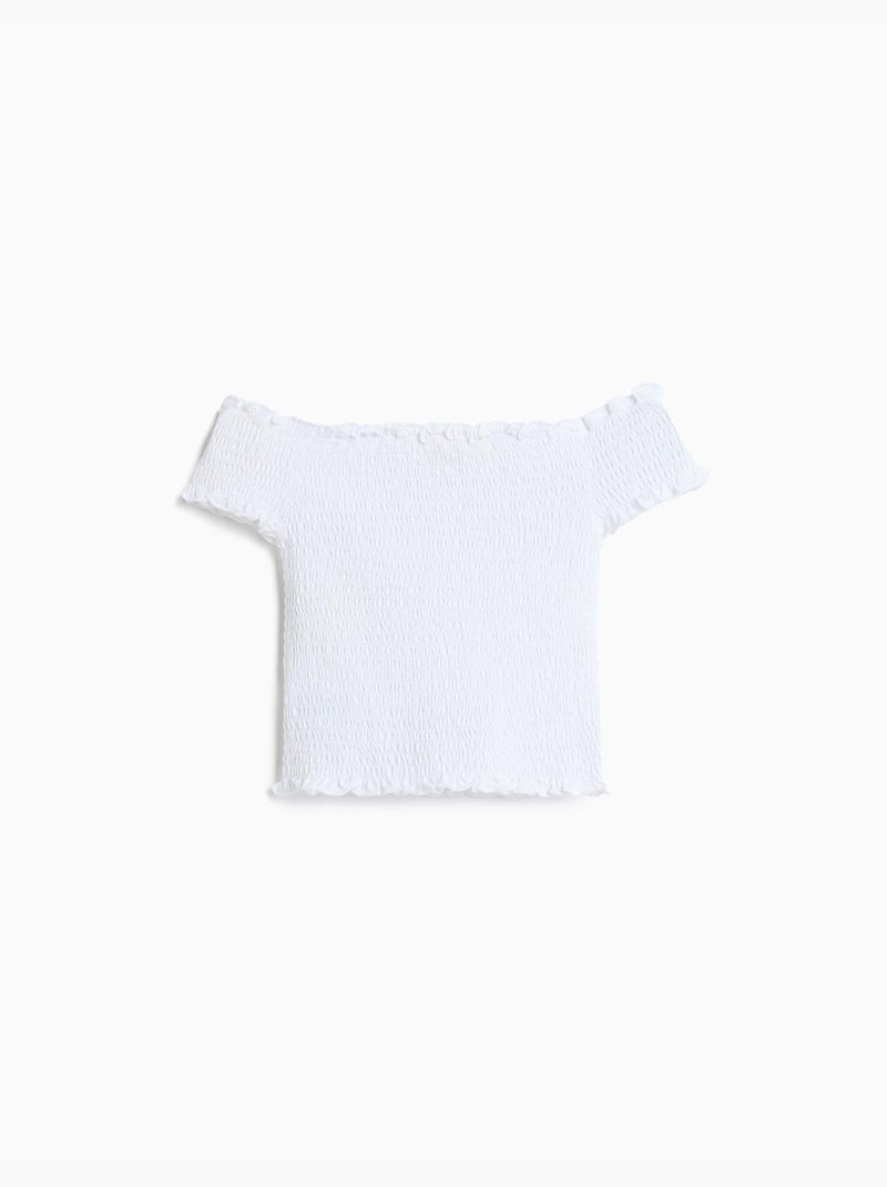 Top Smock, MO Fashion Bianco - Kiabi