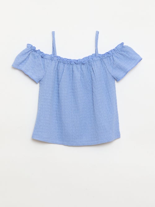 Top smockato con spalline sottili - Kiabi