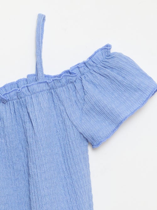 Top smockato con spalline sottili - Kiabi