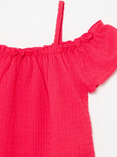 Top smockato con spalline sottili - Kiabi