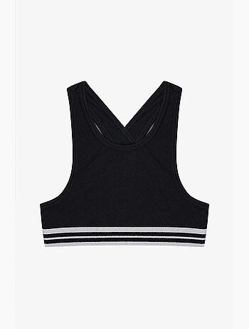 Top sport glitterati, confezione da 2 penti